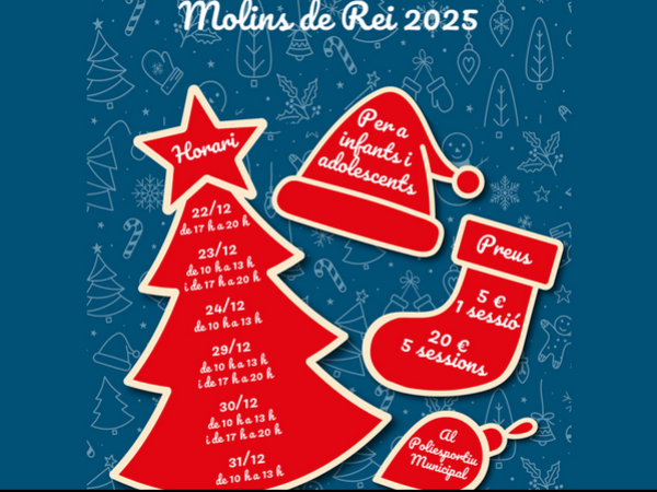 Parc de Nadal a Molins de Rei