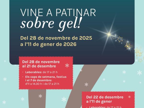 Vine a patinar sobre gel!