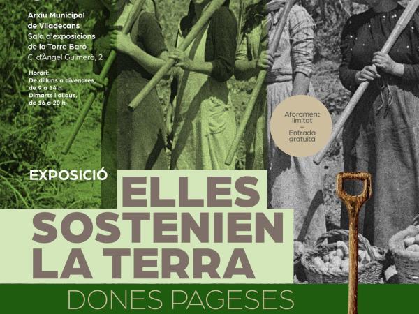 Exposició 'Dones pageses a Viladecans'