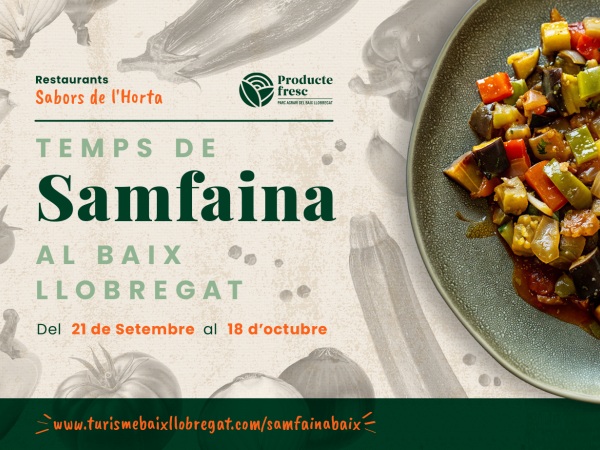 La Samfaina protagonitza l’inici de la tardor als restaurants de Sabors de l’Horta del Baix Llobregat
