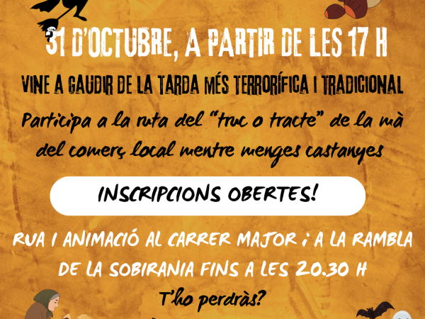Halloween - Castanyada 2025 Vallirana 