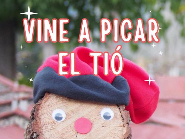 Vine a picar el Tió a Catalunya en Miniatura 