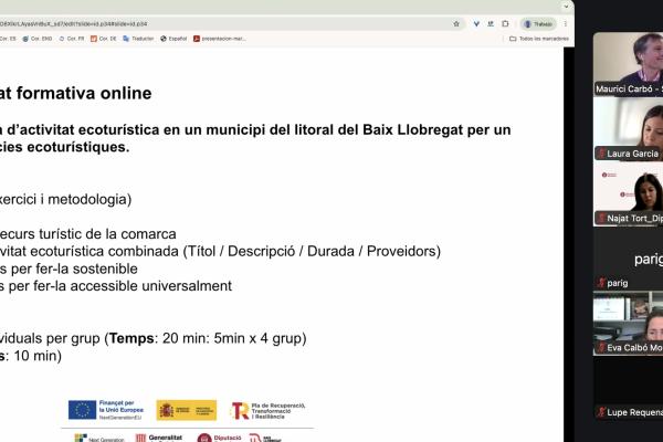 El Baix Llobregat impulsa la formació i la creació d’experiències per avançar en el desenvolupament del turisme blau sostenible