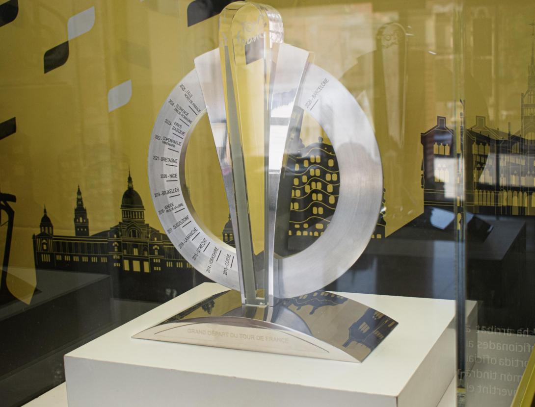 Exposició del Trofeu del Tour de França