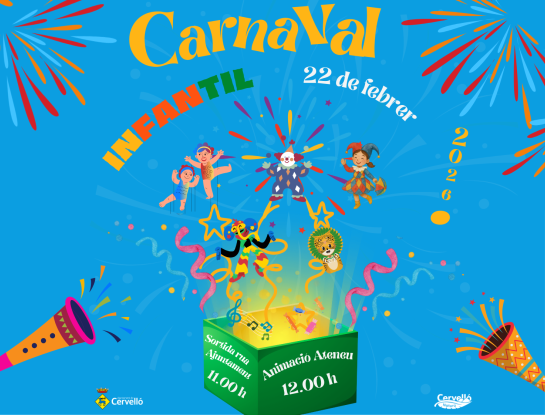 Carnaval infantil 2026 a Cervelló