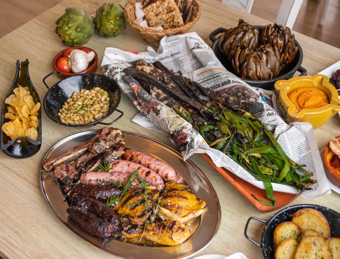 Calçotades a la Masia d'Esplugues