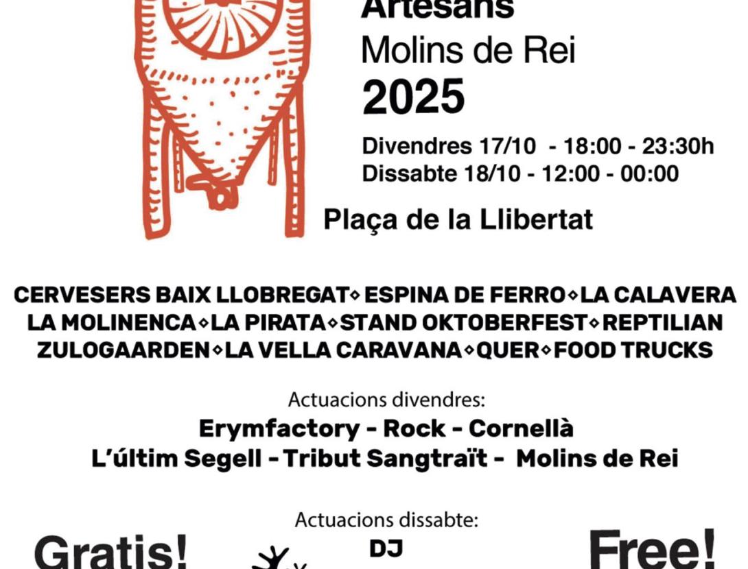 14a Trobada de Cervesers Artesans Molins de Rei