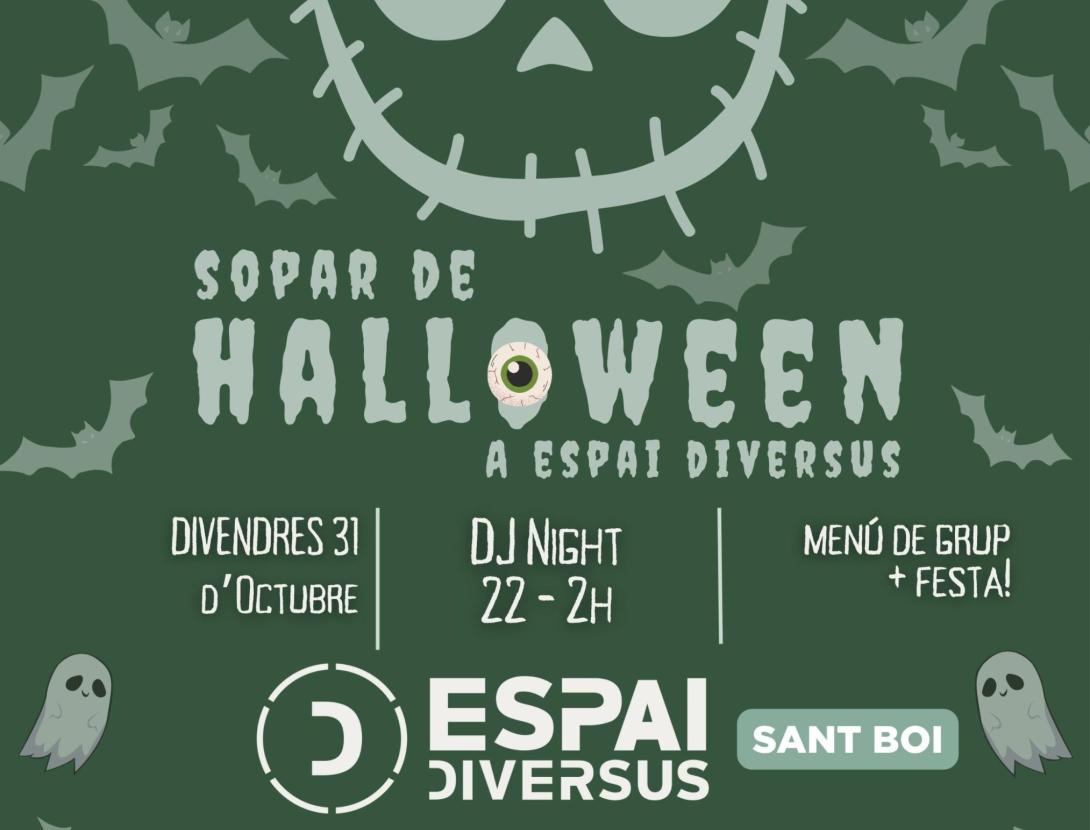 Sopar de Halloween + Festa amb DJ