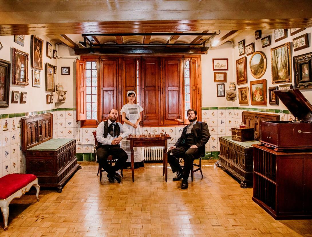 Visita teatralitzada a "L'Enrajolada", Casa Museu Santacana