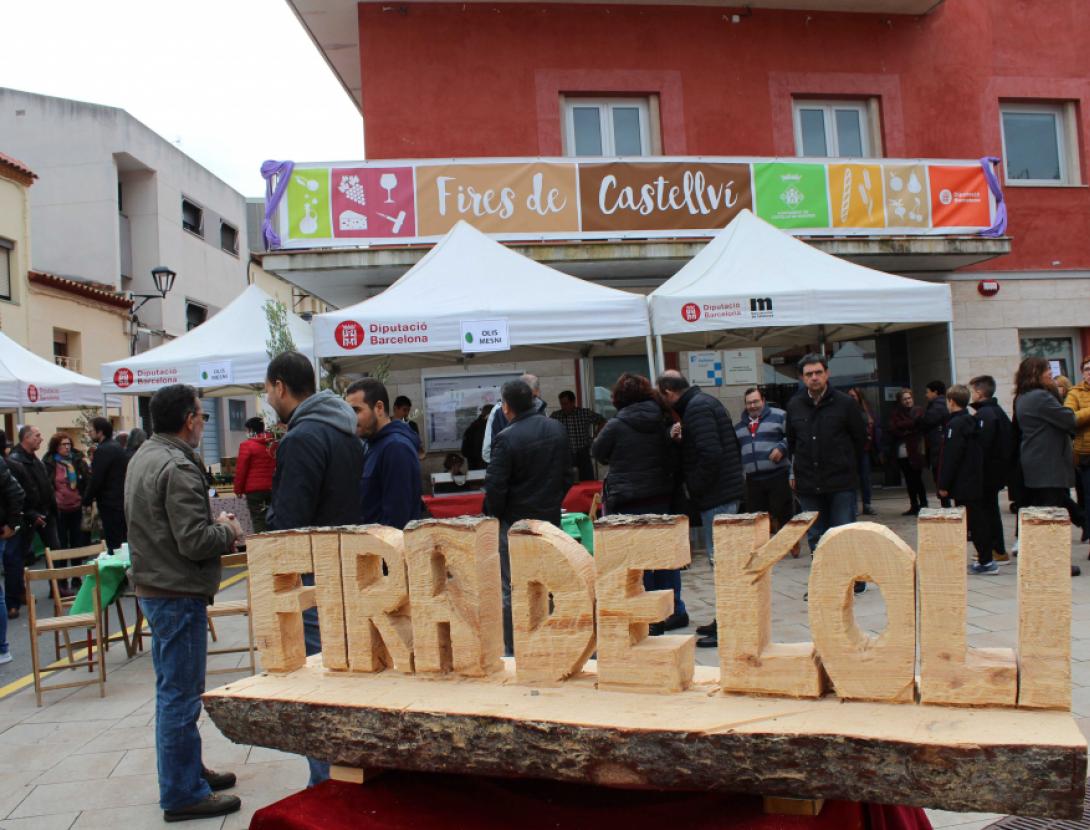Fira de l'oli a Castellví de Rosanes